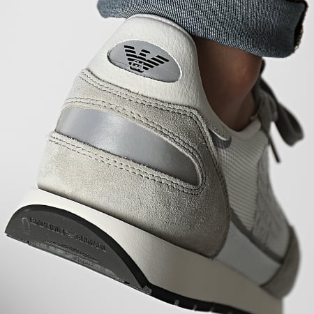 Emporio Armani - X4X537 Gesso Off White Sneakers