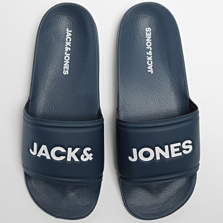 Jack And Jones - Claquettes Larry 12184277 Bleu Marine