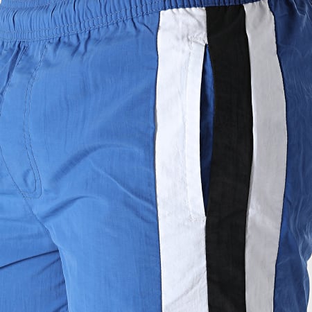 Kappa - 321867W Pantaloncini da jogging a righe blu reale