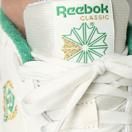 Reebok - Club C 85 GZ3656 Zapatillas de deporte en verde dorado metálico Chalk Glen