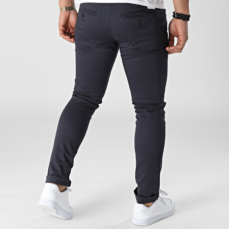 Reell Jeans - Pantalon Chino Flex Tapered Bleu Marine