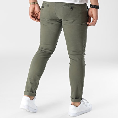 Reell Jeans - Pantalon Chino Flex Tapered Vert Kaki