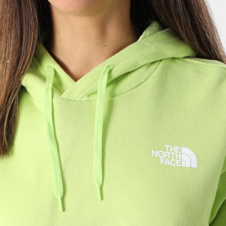 The North Face - Sweat Capuche Femme Crop Trend A5ICY Vert