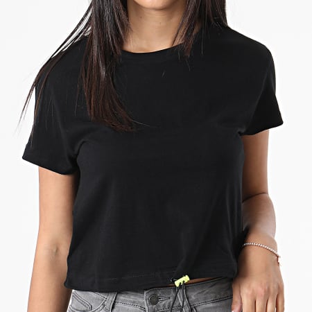 Urban Classics - Camiseta Corta Mujer TB3629 Negra