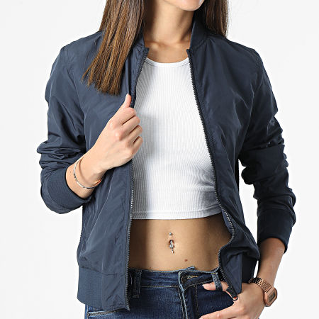 Bomber femme hotsell bleu marine