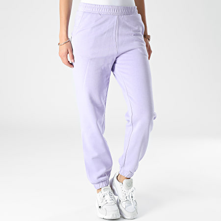 Only - Pantalon Jogging Femme Line Violet