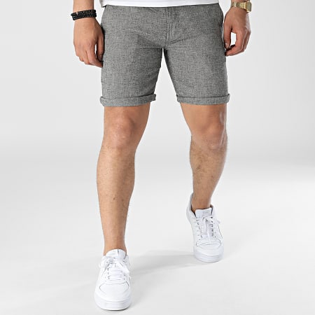 Teddy Smith - Short Chino Staton 10415650D Gris Chiné