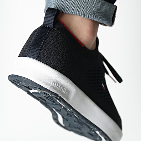 Tommy Hilfiger - Zapatillas de deporte Sostenible Knit Sock 4007 Desert Sky