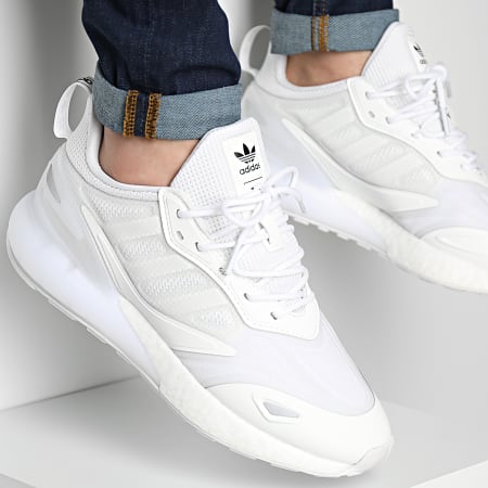 Adidas Originals - Sneakers ZX 2K Boost 2 GZ7740 Cloud White Core Black