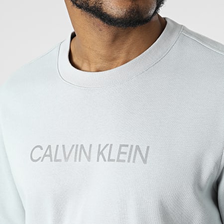 Calvin Klein - Sudadera Cuello Redondo GMF1W305 Gris Claro