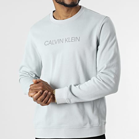 Calvin Klein - Sudadera Cuello Redondo GMF1W305 Gris Claro