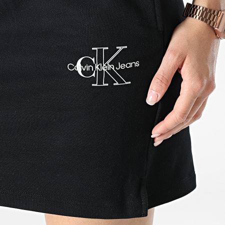 Calvin Klein Jeans - Jupe Jogging Femme 8726 Noir