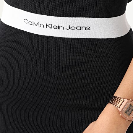 Calvin Klein Jeans - Robe Femme 8856 Noir