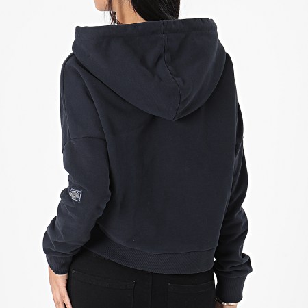 Superdry Sweat Capuche Femme Vintage Logo Narrative Bleu Marine