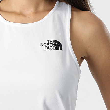 The North Face - Camiseta de tirantes para mujer blanca