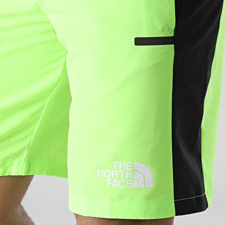 The North Face - Short Jogging A5IEW Vert Fluo Noir