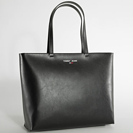 Tommy Jeans - Bolso tote esencial para mujer 1636 Negro