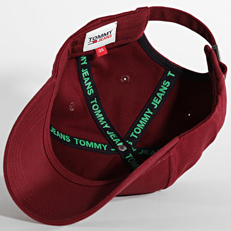 Tommy Jeans - Casquette Flag 8245 Bordeaux
