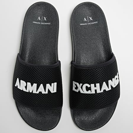 Armani Exchange - Claquettes XUP001-XV087 Bleu Marine