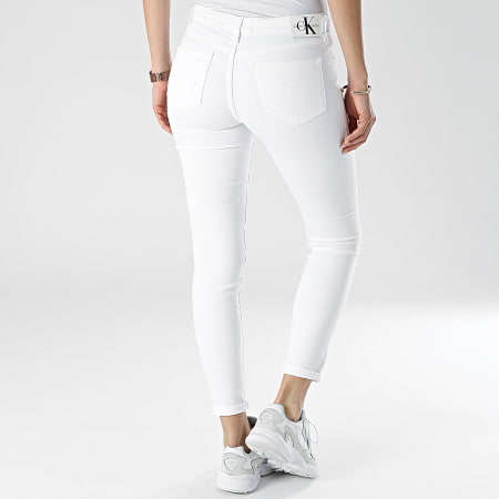 Calvin Klein - Jeans skinny da donna 8607 Bianco