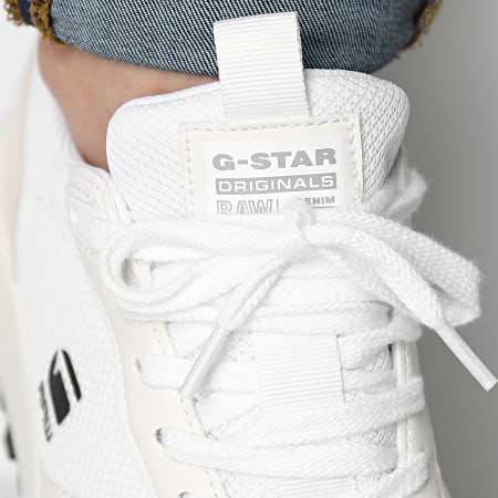 G-Star - Baskets TheQ Run Mesh 2212-004511 White