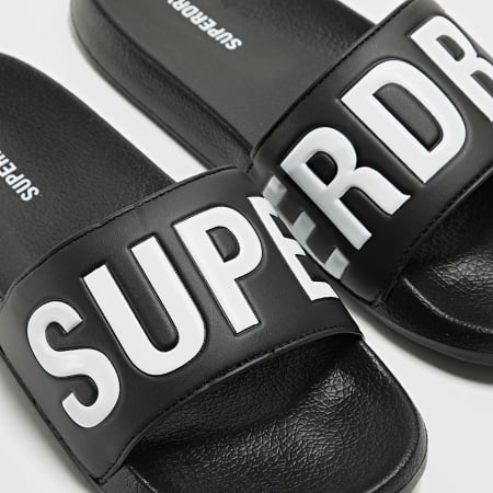 Superdry - Pantofole da donna Code Core Black
