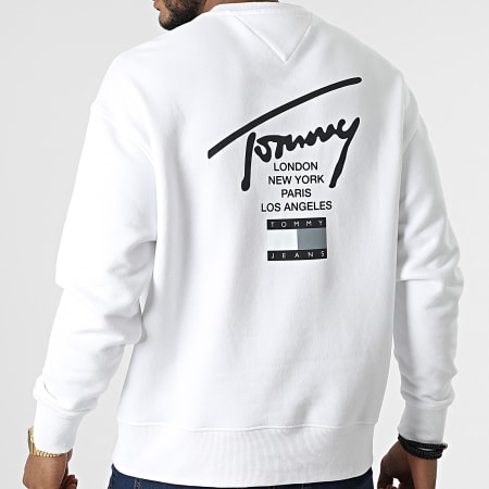 Tommy Jeans - Sweat Crewneck Modern Essential 2867 Blanc