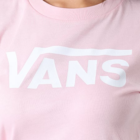 Vans - Tee Shirt Femme Flying V Rose
