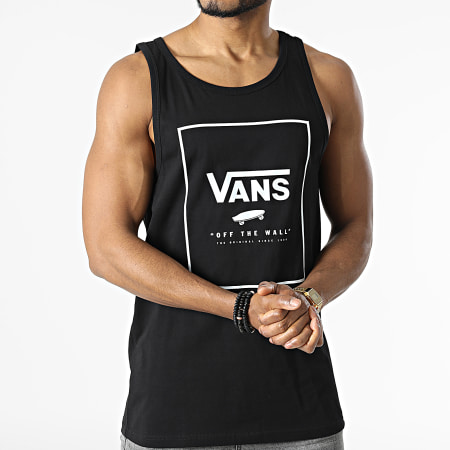 Vans - Camiseta sin mangas Print Box A31EX negra