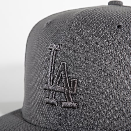 New Era - Casquette Fitted 59Fifty Diamond Era Los Angeles Dodgers Gris
