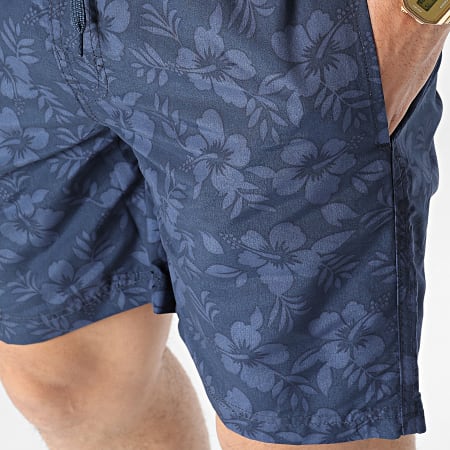 Blend - Pantaloncini da bagno con motivo floreale in marina 20713624