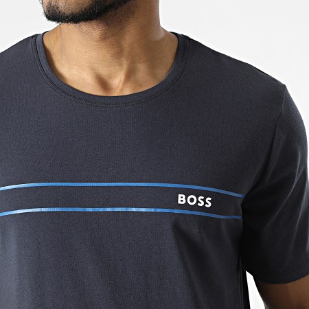 BOSS - Tee Shirt Urban 50465584 Bleu Marine