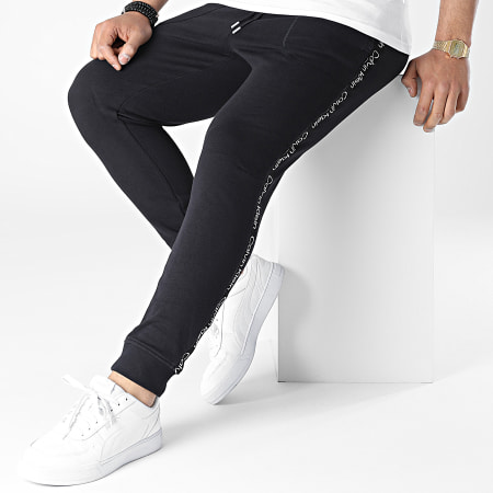 Calvin Klein - Pantalón Jogging Rayas GMS2P600 Negro