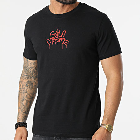 Sale Mome - Tee Shirt Toto Noir Rouge