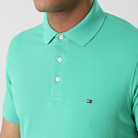 Tommy Hilfiger - Polo Manches Courtes 1985 Slim 7771 Vert