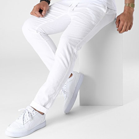 Uniplay - K674 Pantaloni Chino Bianco