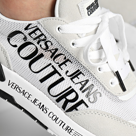 Versace Jeans Couture - Baskets Fondo Dynamic 72YA3SA5 White Suede