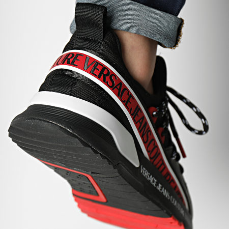 Versace Jeans Couture - Baskets Fondo Dynamic 72YA3SA3 Black Red