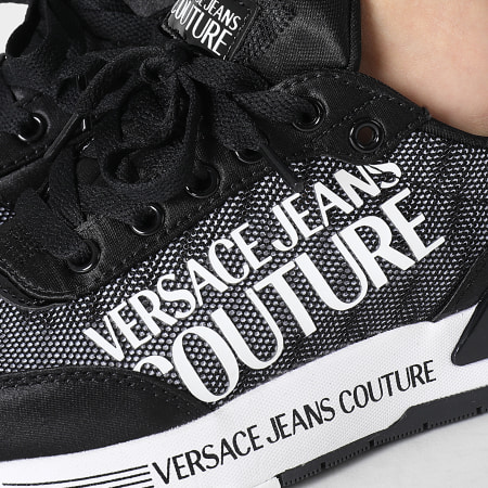 Versace Jeans Couture - Baskets Femme Fondo Dynamic 72YA3SA3 Black White