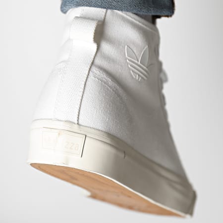 Adidas Originals - Baskets Montantes Nizza Hi H01110 Footwear White