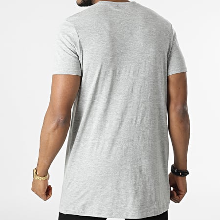 Classic Series - Camiseta extragrande Lenon gris jaspeado