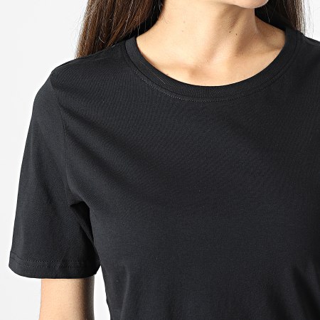 Classic Series - Vestido camiseta Otto negro mujer