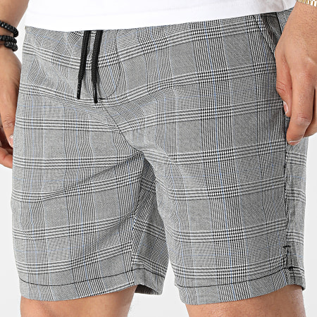 Classic Series - Short Chino A Carreaux Camont Gris