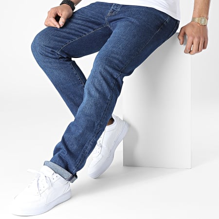 KZR - Jeans regolari 100 Denim blu