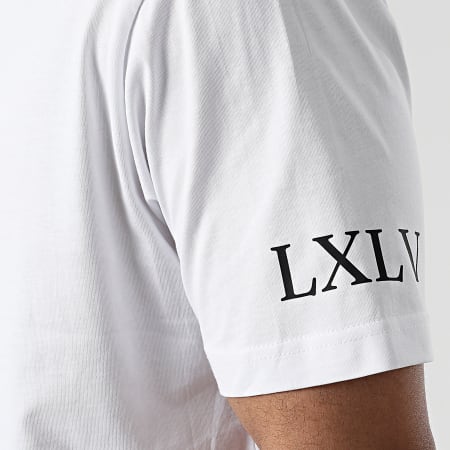 Luxury Lovers - Tee Shirt Oversize Large Rose Blanc Noir