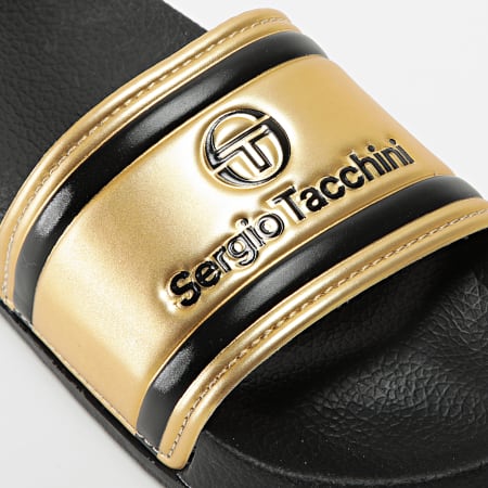 Sergio Tacchini - Claquettes Femme Remix STW219008 Black Gold