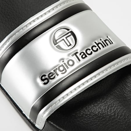 Sergio Tacchini - Claquettes Femme Remix STW219008 Black Silver