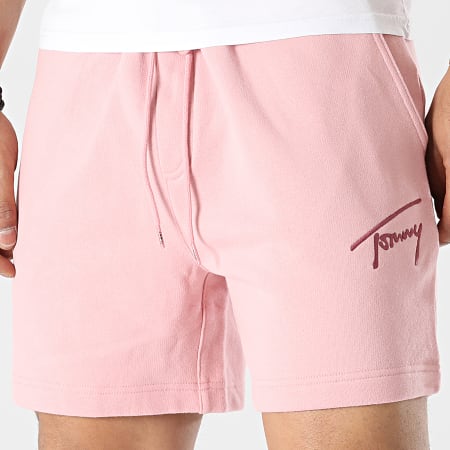 Tommy Jeans - Short Jogging Signature 2957 Rosa