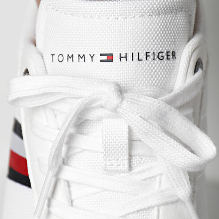 Tommy Hilfiger - Zapatillas Essential Malla Runner 4021 Blanco