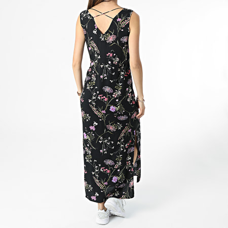 Vero Moda - Robe Maxi Noir Floral
